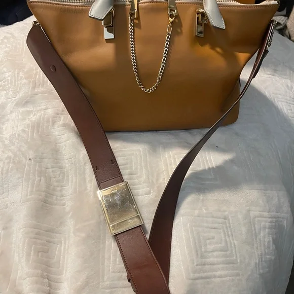 💐Chloe Baylee two tone calfskin bag “ Yummy Cookie” - Picture 6 of 15